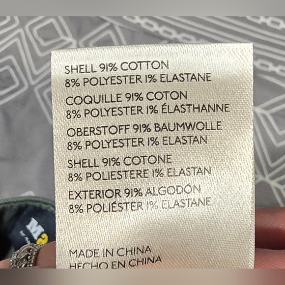 Maeve Stitched Olive Green High Rise Wide Leg Jeans Size 25 - Picture 8 of 10